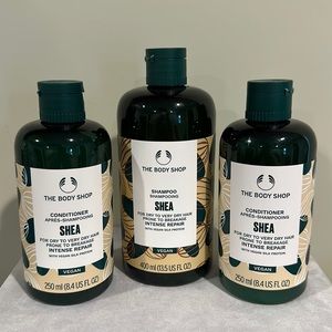 Shea Shampoo and Conditioner by The Body Shop
